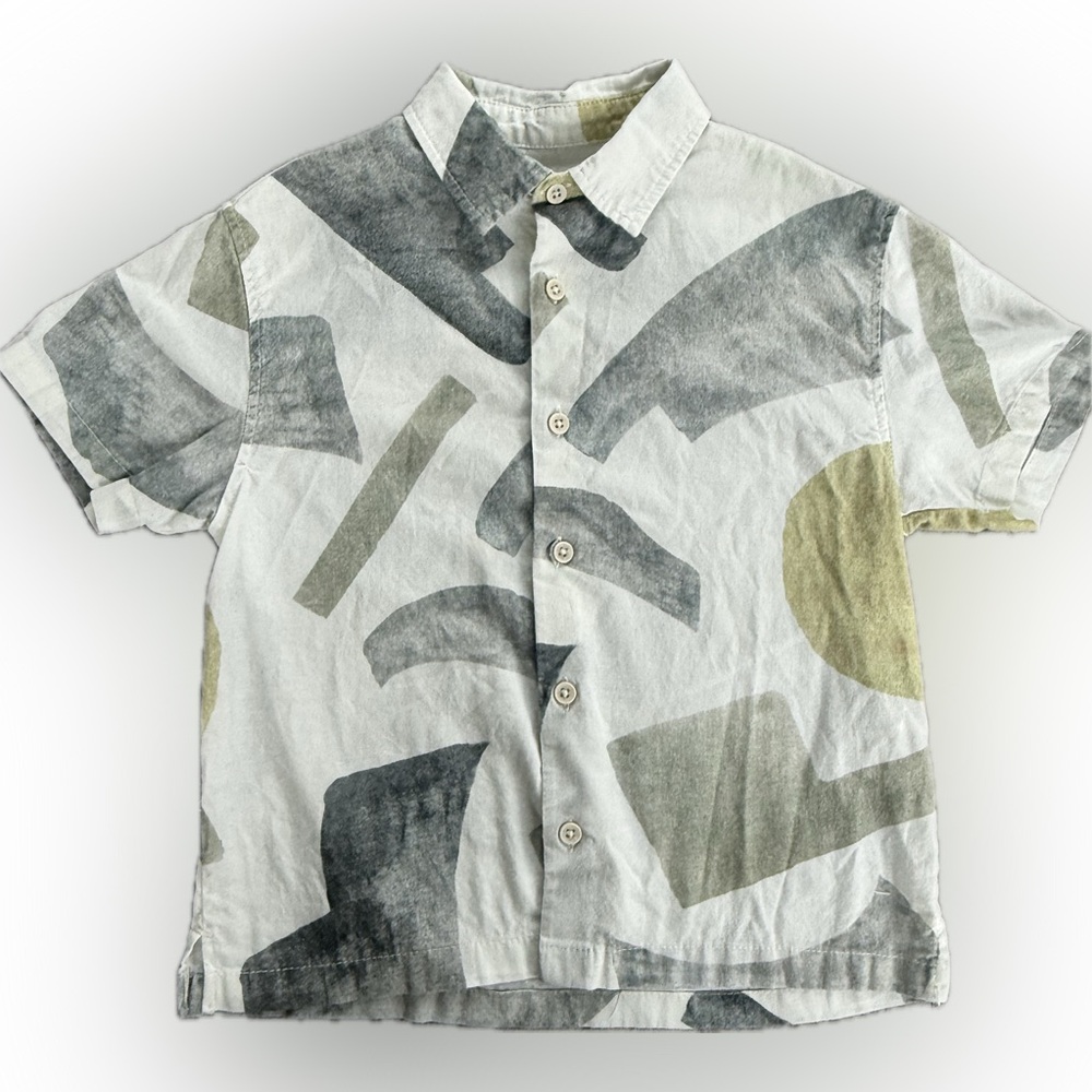 Zara Boys Button-Up Shirt – Size 6–7